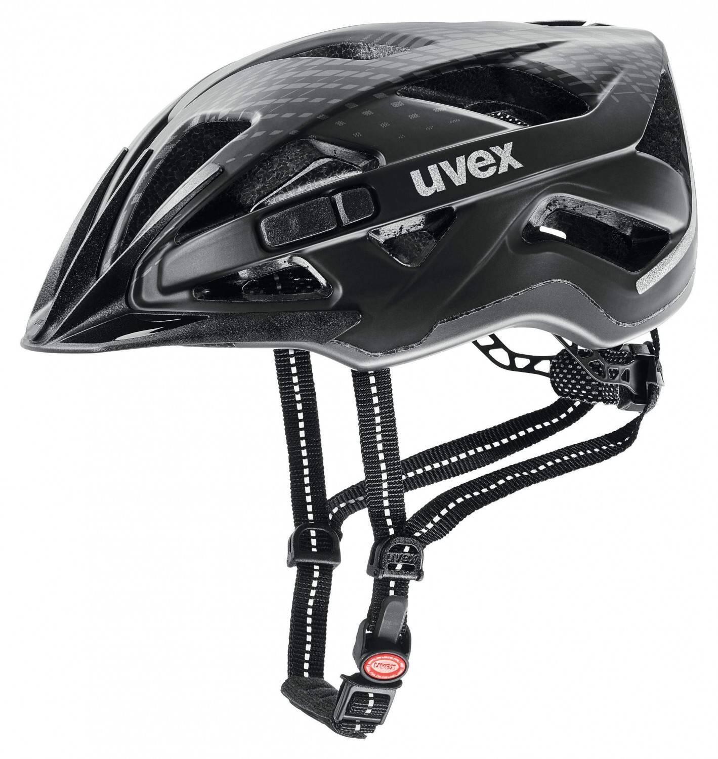 uvex City Active Fahrradhelm (52-57 cm, 01 black mat) von uvex