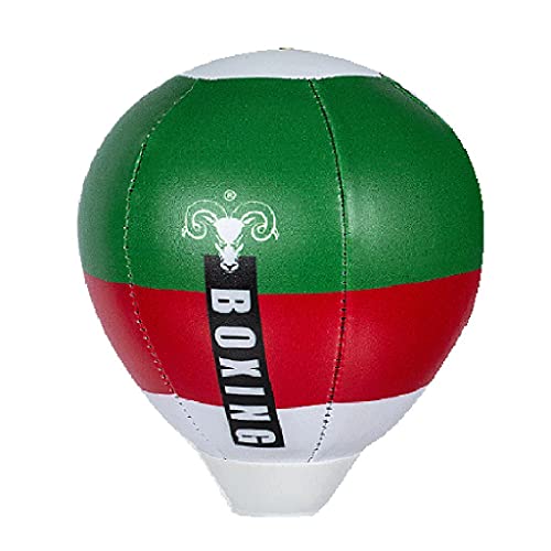 Box-Speedball (nur der Ball, nicht die Ablage), Reflex-Ball, Cobra-Tasche, freistehender Boxball, Speedbag-Zubehör, inklusive gratis Luftpumpe, Grün, 22 x 18 cm von 通用