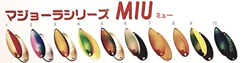 フォレスト Miu Maziora in 2,2 gr. - Farbe: 005 - Maron-Green - Fischhaken (Löffel) - 1 Stück フォレスト Miu Maziora in 2,2 gr. - Farbe: 005 - Maron-Green - Fischhaken (Löffel) - 1 Stück von フォレスト