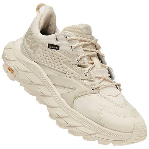 HOKA ONE ONE Anacapa Low GTX, Unisex-Erwachsene Wanderschuhe, Eggnog/Shifting Sand, 40 2/3 EU von ホカオネオネ