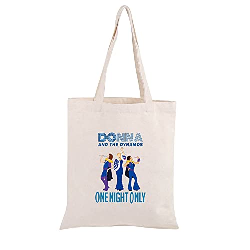 Mamma Mia Kosmetiktasche Donna und die Dynamos Geschenk Mamma Mia Musik Geschenk Mamma Mia Here We Go Again Geschenk Mädchen Power Geschenk, Mamma Donna Tragetasche von 通用