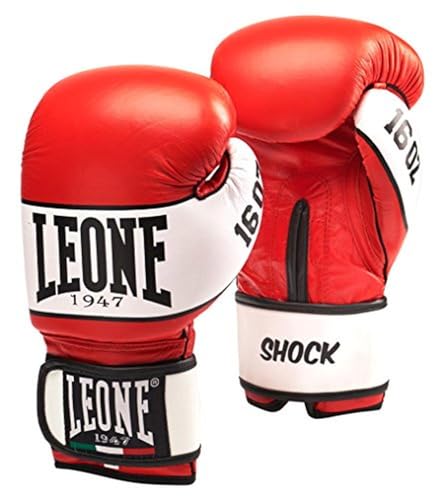 LEONE 1947, Shock-Boxhandschuhe, Unisex-Erwachsene, Rot, 16 OZ, GN047 LEONE 1947, Shock-Boxhandschuhe, Unisex-Erwachsene, Rot, 16 OZ, GN047 von LEONE 1947