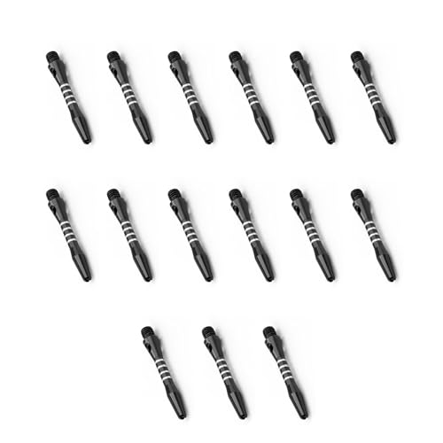 0XBIT Dart Schäfte, 15 Stück 40 mm Dart Shafts, Aluminium Darts Schäfte, Dartpfeile Zubehör, Universelles 2BA Gewinde, Geeignet für Soft Oder Harddartss 0XBIT Dart Schäfte, 15 Stück 40 mm Dart Shafts, Aluminium Darts Schäfte, Dartpfeile Zubehör, Universelles 2BA Gewinde, Geeignet für Soft Oder Harddartss von 0XBIT