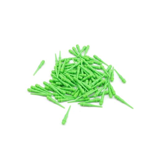 0XBIT Dartspitzen Kunststoff, 200 Stück Soft Darts, Ersatzspitze Target Darts, Dart Zubehör für Elektronische Zielscheibe, Grün 0XBIT Dartspitzen Kunststoff, 200 Stück Soft Darts, Ersatzspitze Target Darts, Dart Zubehör für Elektronische Zielscheibe, Grün von 0XBIT