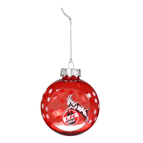 1. FC Köln Weihnachtsbaumkugel Logo 3D 1. FC Köln Weihnachtsbaumkugel Logo 3D von 1. FC Köln
