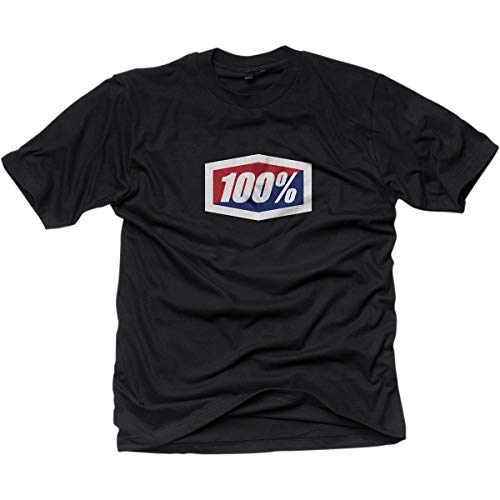 100% CASUAL Unisex Official Short Sleeve Tee Black-S Tshirt, schwarz, S 100% CASUAL Unisex Official Short Sleeve Tee Black-S Tshirt, schwarz, S von 100%