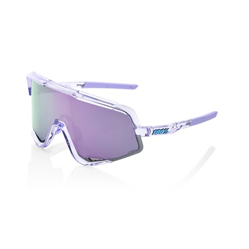 100% GAFAS GLENDALE - Polished Translucent Lavender - Hiper Lavender Mirror Linsen von 100%