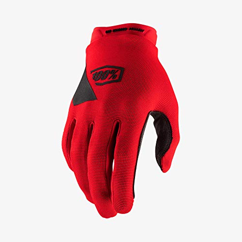 100% Ridecamp Handschuhe, Erwachsene (Rot, Mittel) von 100%