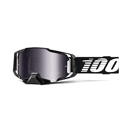 100%, ARMEGA Goggle Black - Silver Flash Mirror Lens, ADULT 100%, ARMEGA Goggle Black - Silver Flash Mirror Lens, ADULT von 100%