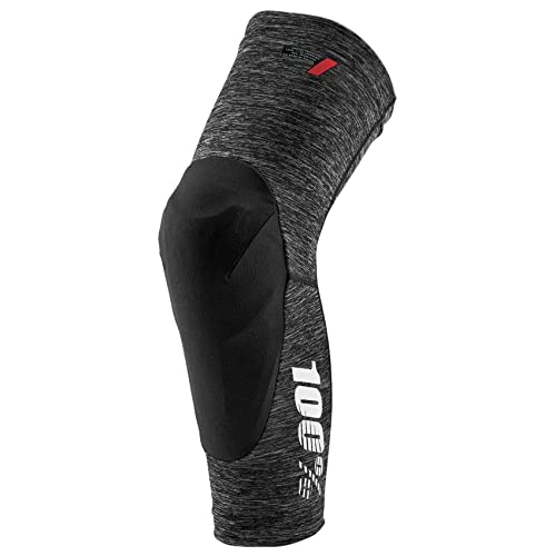 100%, TERATEC Protektor Knie, Grey Heather Black L Unisex Erwachsene, grau/schwarz, L 100%, TERATEC Protektor Knie, Grey Heather Black L Unisex Erwachsene, grau/schwarz, L von 100%