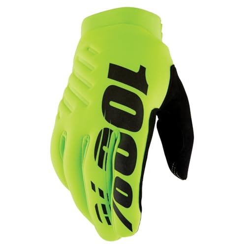 100% 1 BRISKER Handschuhe Fluo Gelb/Schwarz - XL 100% 1 BRISKER Handschuhe Fluo Gelb/Schwarz - XL von 100%