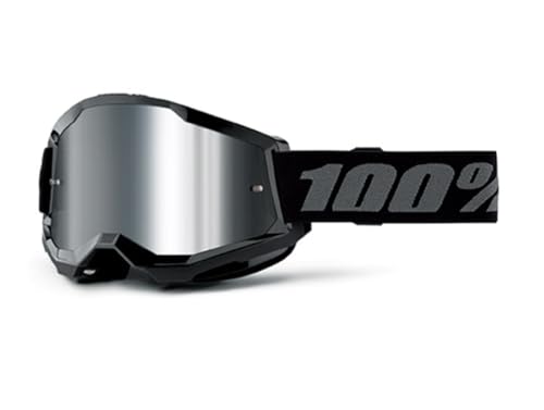 100% Accuri 2 Goggle, Erwachsene, Schwarz mit Spiegel Silber Linse 100% Accuri 2 Goggle, Erwachsene, Schwarz mit Spiegel Silber Linse von 100%