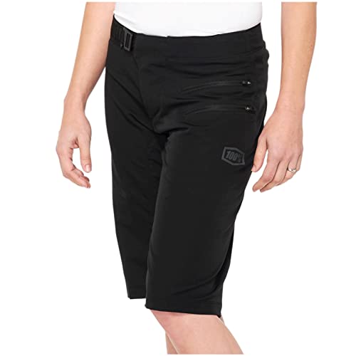 100% Airmatic Damen Fahrrad Shorts (Black,S) von 100%