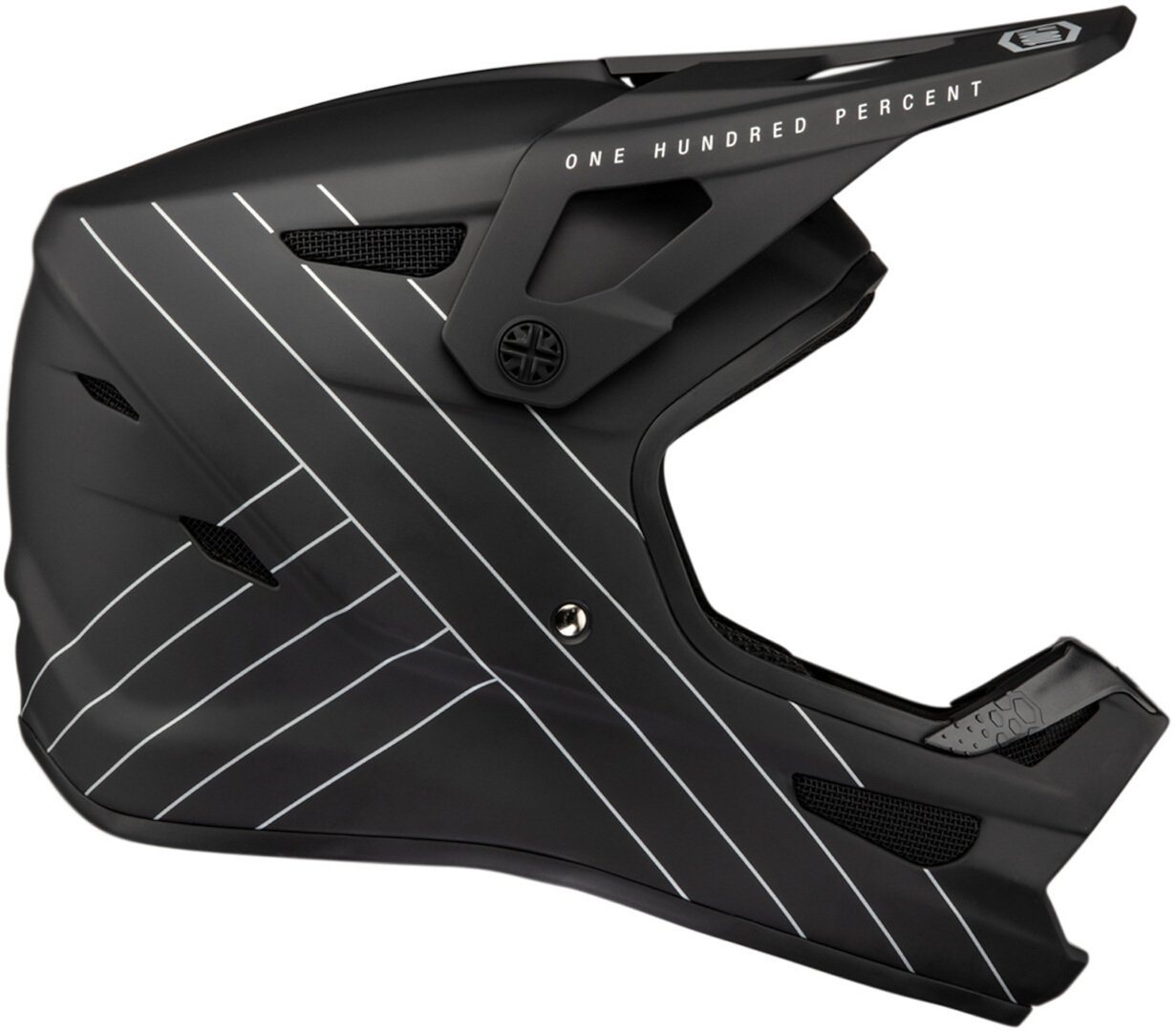 100% Allroundhelm Status schwarz Jugend Downhill Helm 100% Allroundhelm Status schwarz Jugend Downhill Helm von 100%