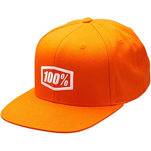 100% Casual Unisex Icon Snapback Cap Aj Fit Orange-Os Mütze, Einheitsgröße 100% Casual Unisex Icon Snapback Cap Aj Fit Orange-Os Mütze, Einheitsgröße von 100%