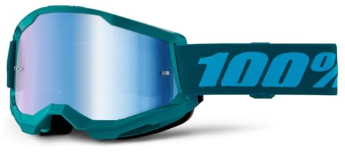 100% 100_461345_196261045475 Maske, BLAU, Adult von 100%