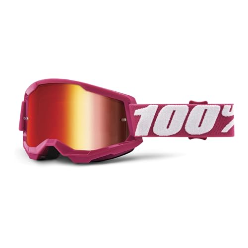 100% Herren Schichten 2 Maske, Fletcher – Spiegelrote Linse, Einheitsgröße 100% Herren Schichten 2 Maske, Fletcher – Spiegelrote Linse, Einheitsgröße von 100%