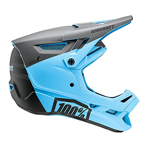 100% Downhill MTB-Helm Aircraft Composite Blau Gr. M von 100%