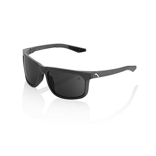 100% HAKAN Soft Tact Cool Grey, Smoke Lens Unisex Erwachsene, Grau, Einheitsgröße von 100%