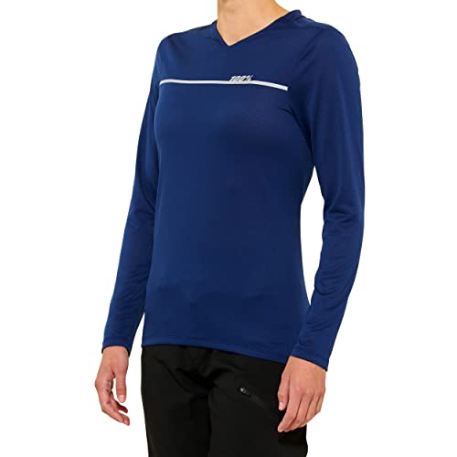 100% Maglia L. RIDECAMP Women's Navy XL von 100%