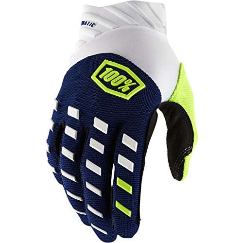 100% MTB-Handschuhe Airmatic Blau Gr. M von 100%