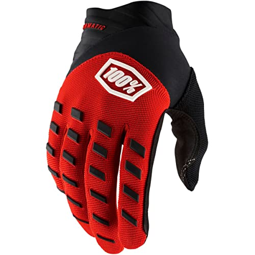 100% MTB-Handschuhe Airmatic SP21 Rot Gr. S von 100%