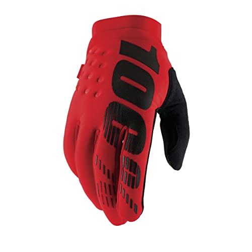 100% MTB-Handschuhe Brisker Rot Gr. S 100% MTB-Handschuhe Brisker Rot Gr. S von 100%