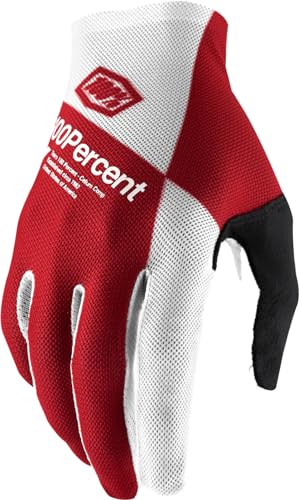 100% Unisex Handschuhe Celium, Cherry Silver - Rot Weiß, S, HU-GLO-0050 100% Unisex Handschuhe Celium, Cherry Silver - Rot Weiß, S, HU-GLO-0050 von 100%