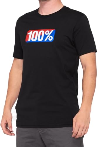 100% Old School T-Shirt, Schwarz, FR: LG (Größe Hersteller: L) von 100%
