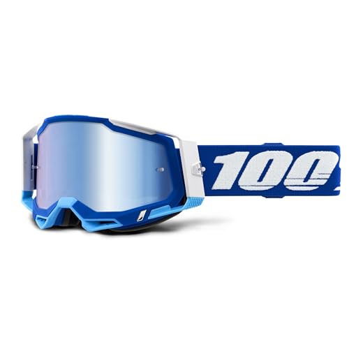 100% RACECRAFT 2 - Sonnenbrille blau verspiegelt von 100%