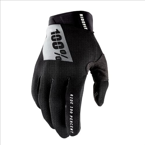 100% MTB-Handschuhe Ridefit Schwarz Gr. XXL von 100%