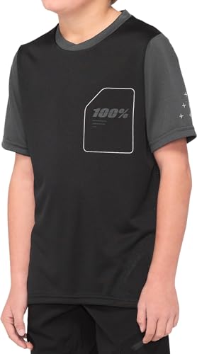 100% Ridecamp Kurzarm-Trikot Jugend schwarz/grau Kindergröße M | 134-152 2022 Radtrikot kurzärmlig 100% Ridecamp Kurzarm-Trikot Jugend schwarz/grau Kindergröße M | 134-152 2022 Radtrikot kurzärmlig von 100%