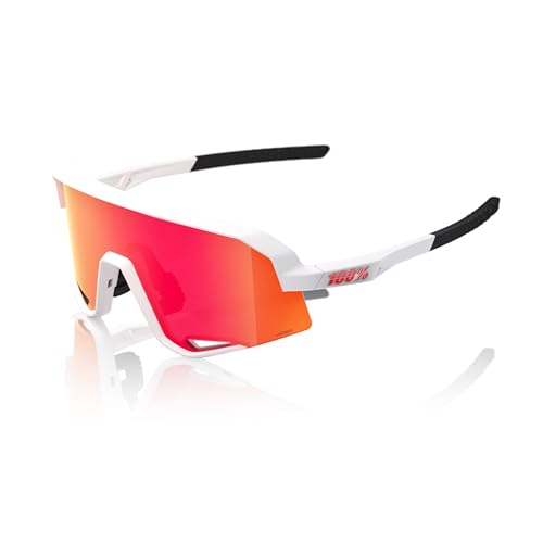 100% Slendale Matte White w/HiPER® Red Multilayer Mirror Lens 100% Slendale Matte White w/HiPER® Red Multilayer Mirror Lens von 100%