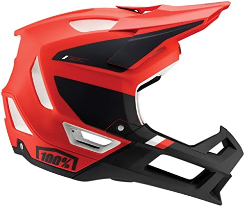 100% Trajecta Helme, Rot (Cargo Fluo Red), XL von 100%