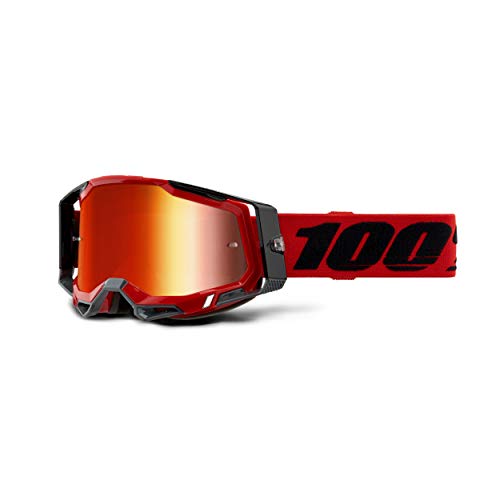 100% Unisex-Adult Racecraft 2 Sunglasses, Rot/Rot, Erwachsene von 100%