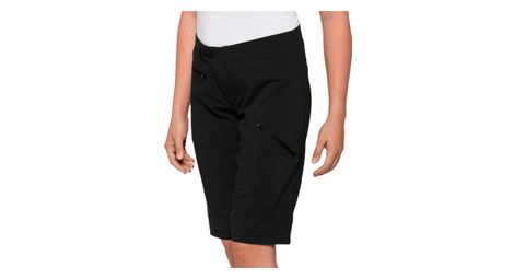 100 damen ridecamp shorts mit schwarzem futter 100 damen ridecamp shorts mit schwarzem futter von 100%