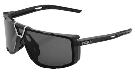 100   eastcraft sonnenbrille   mattschwarz   rauchgraue glaser von 100%