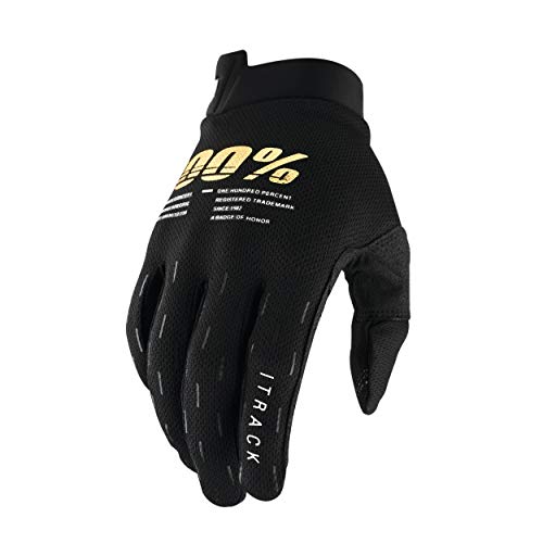 100% iTRACK Handschuhe, Erwachsene (Schwarz, X-Groß), XL von 100%