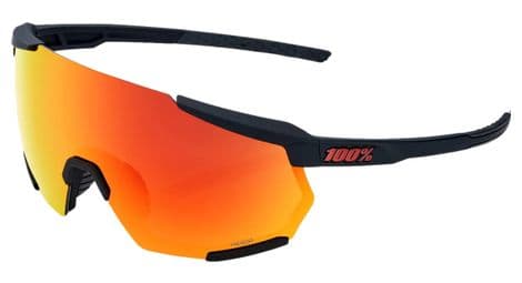 100  racetrap 3 0 brille   soft tact schwarz   mehrschichtige glaser rot hiper von 100%