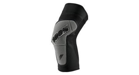 100 ridecamp knieschoner schwarz grau 100 ridecamp knieschoner schwarz grau von 100%