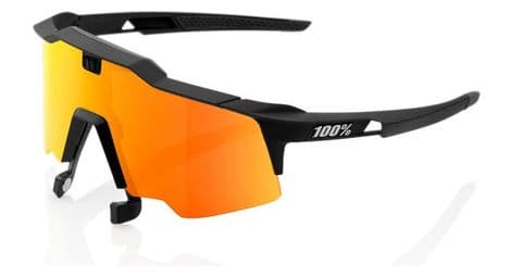 100  speedcraft air sonnenbrille   soft tact schwarz   hiper mirror red von 100%