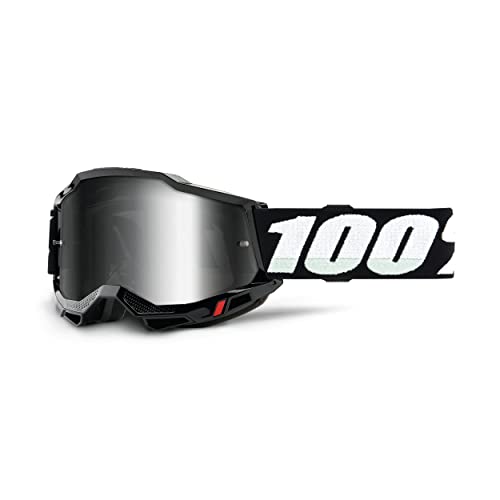 100percent Unisex-Adult 469-062-50014-00038 Motocross Schutzbrille, Schwarz/Grau, M von 100%