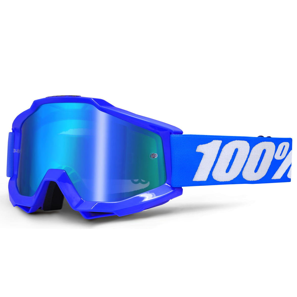 Accuri MX Goggles - Reflex Blue - verspiegelt von 100%