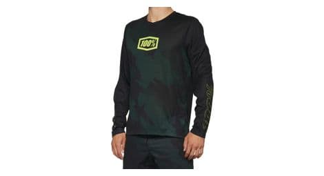 langarmtrikot 100  airmatic limited edition schwarz   camo von 100%