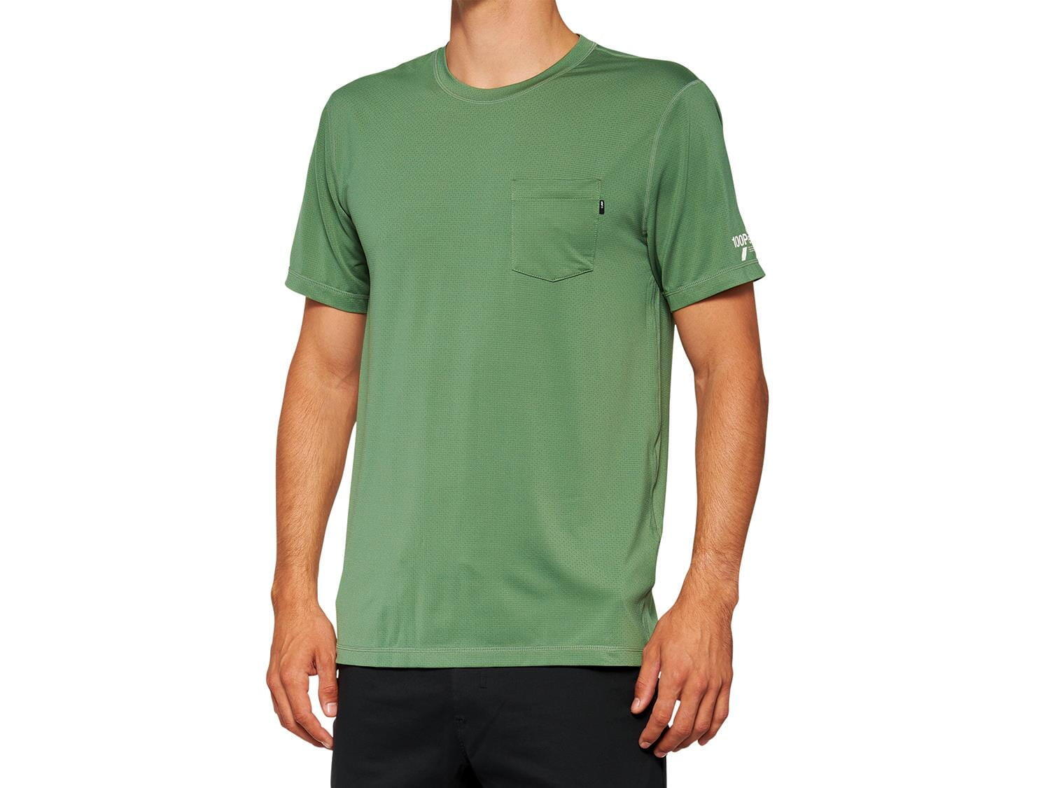 Mission Athletic T-Shirt - olive von 100%