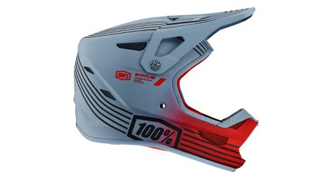 integralhelm 100 status caltec rot grau integralhelm 100 status caltec rot grau von 100%