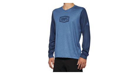 langarmtrikot 100 airmatic slate blau langarmtrikot 100 airmatic slate blau von 100%