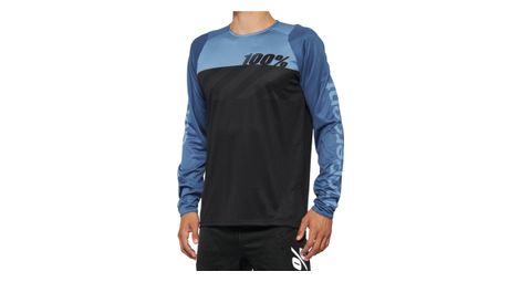 langarmtrikot 100 r core schwarz state blau langarmtrikot 100 r core schwarz state blau von 100%