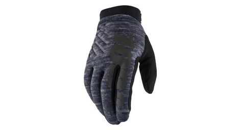 lange handschuhe 100 brisker heather grau lange handschuhe 100 brisker heather grau von 100%