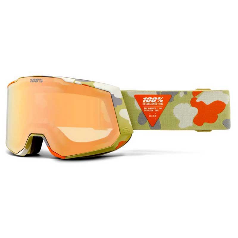100percent Snowcraft Xl Hiper Ski Goggles Grün Mirror Copper Lens/CAT4 100percent Snowcraft Xl Hiper Ski Goggles Grün Mirror Copper Lens/CAT4 von 100percent